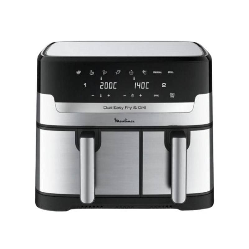 Fritadeira Moulinex Easy Fry & Grill Dual EZ905D20