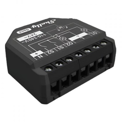 Shelly Módulo Interruptor Duplo 2PM Gen3 Wi-Fi para Estores com Medição de Energia
