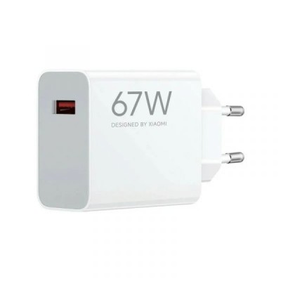 Xiaomi Carregador GaN HyperCharge 67W QC3.0 USB-A - BHR07SKEU