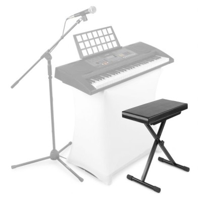 Vonyx Banco de Teclado/Orgão com Altura Ajustável - 180.211