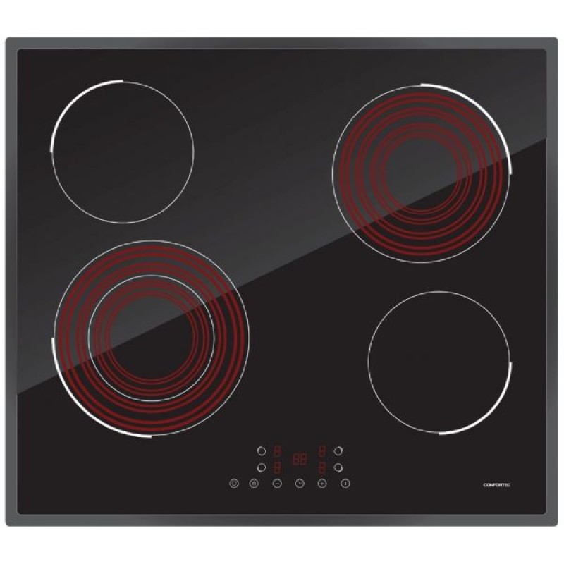 Placa Vitrocerâmica Confortec CFH6244VTC 60cm
