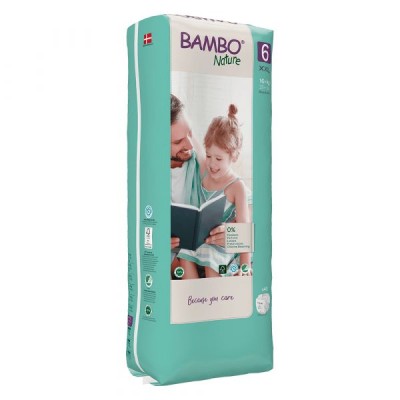 Bambo Nature Fraldas Tamanho 6 (+16Kg) 40 Un.