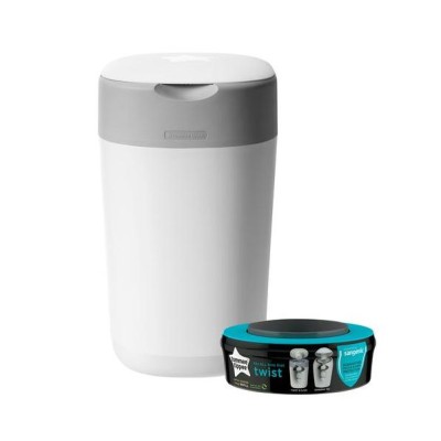 Tommee Tippee Contentor para Fraldas Sangenic Twist & Click Branco