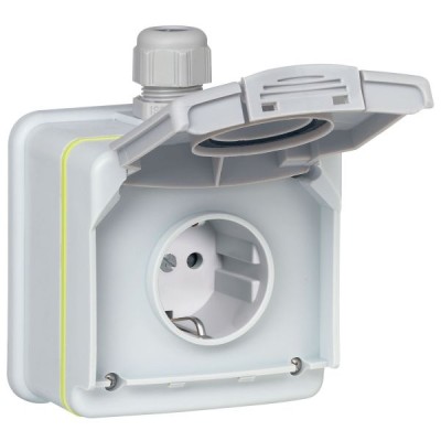 Legrand Tomada Veículos Eléctricos 090472 IP 55 - IK 08 Green up