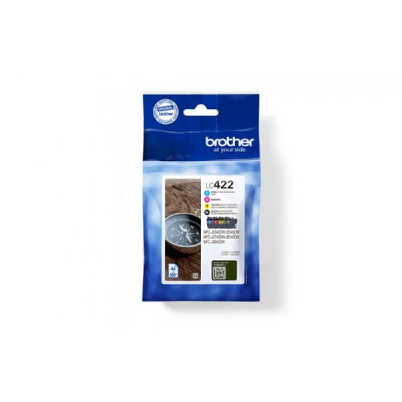 Tinteiro Brother Pack 4 LC422
