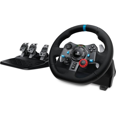 Volante + Pedais LOGITECH G29 Driving Forceracing (Multiplataforma - Preto)