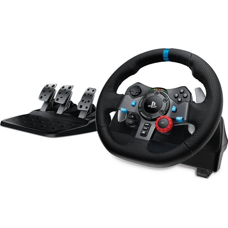 Volante + Pedais LOGITECH G29 Driving Forceracing (Multiplataforma - Preto)