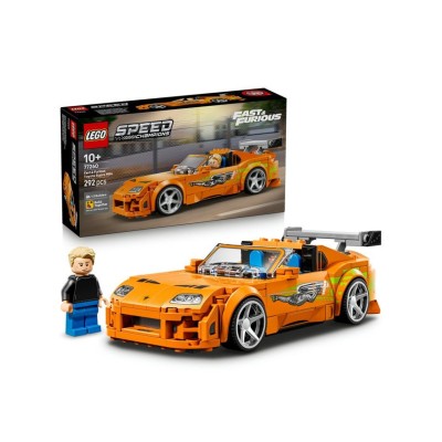 Speed Champions 77260 a Toyota Supra Mk4 de Velozes e Furiosos Brinquedo Carro 10 Anos LEGO