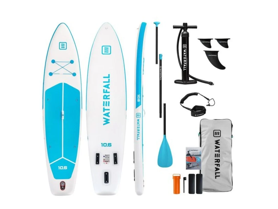 Prancha Stand Up Paddle WATERFALL Touring Azul Pro (10.6'')